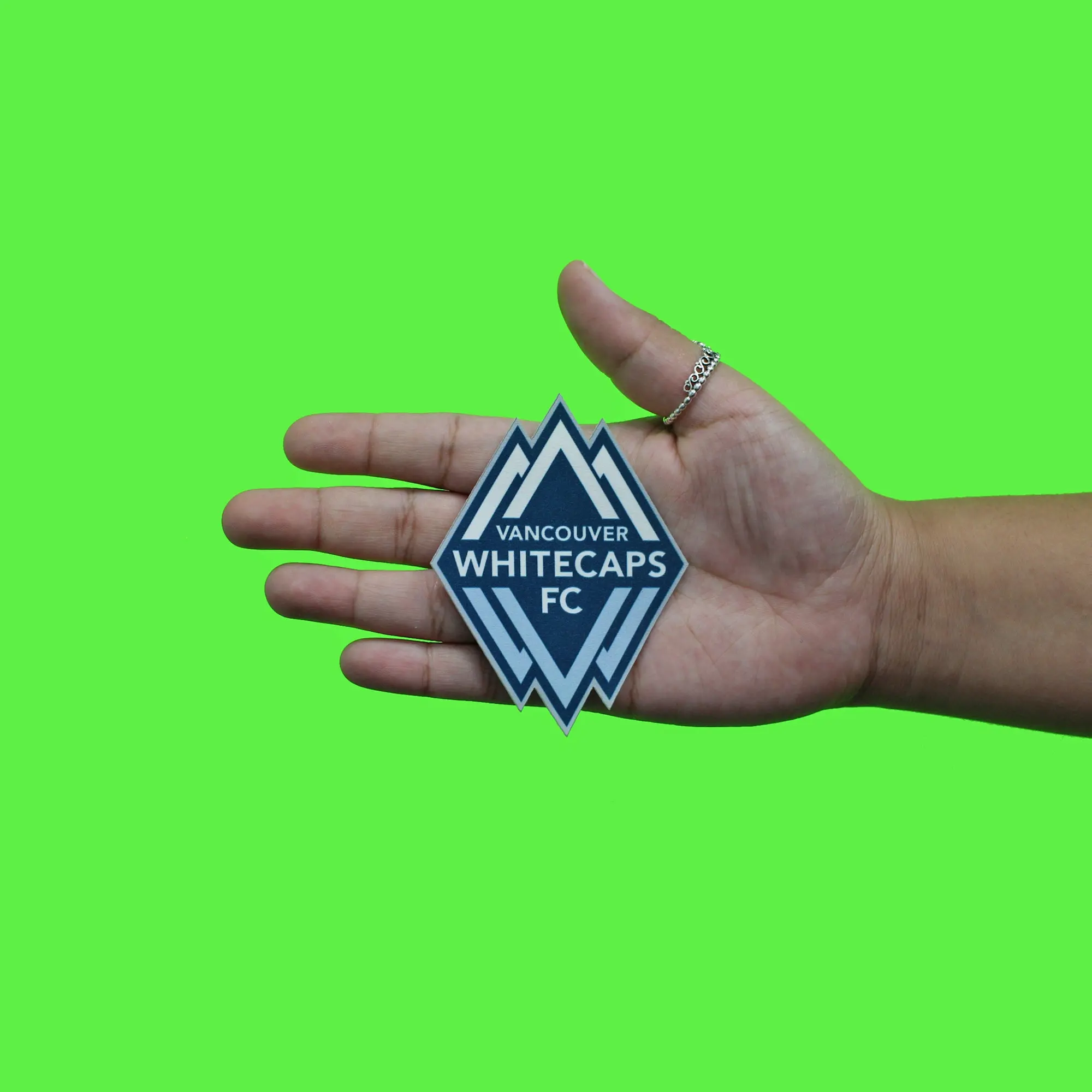 Vancouver Whitecaps Secondary Team Crest Pro-Weave Jersey Patch - Image 2