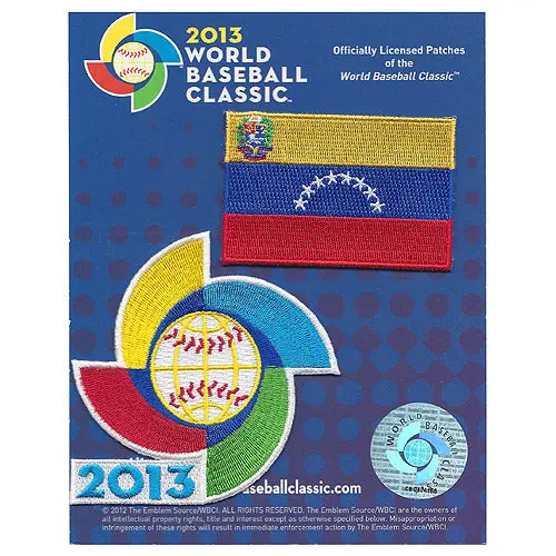 Venezuela 2013 World Baseball Classic Patch Pack