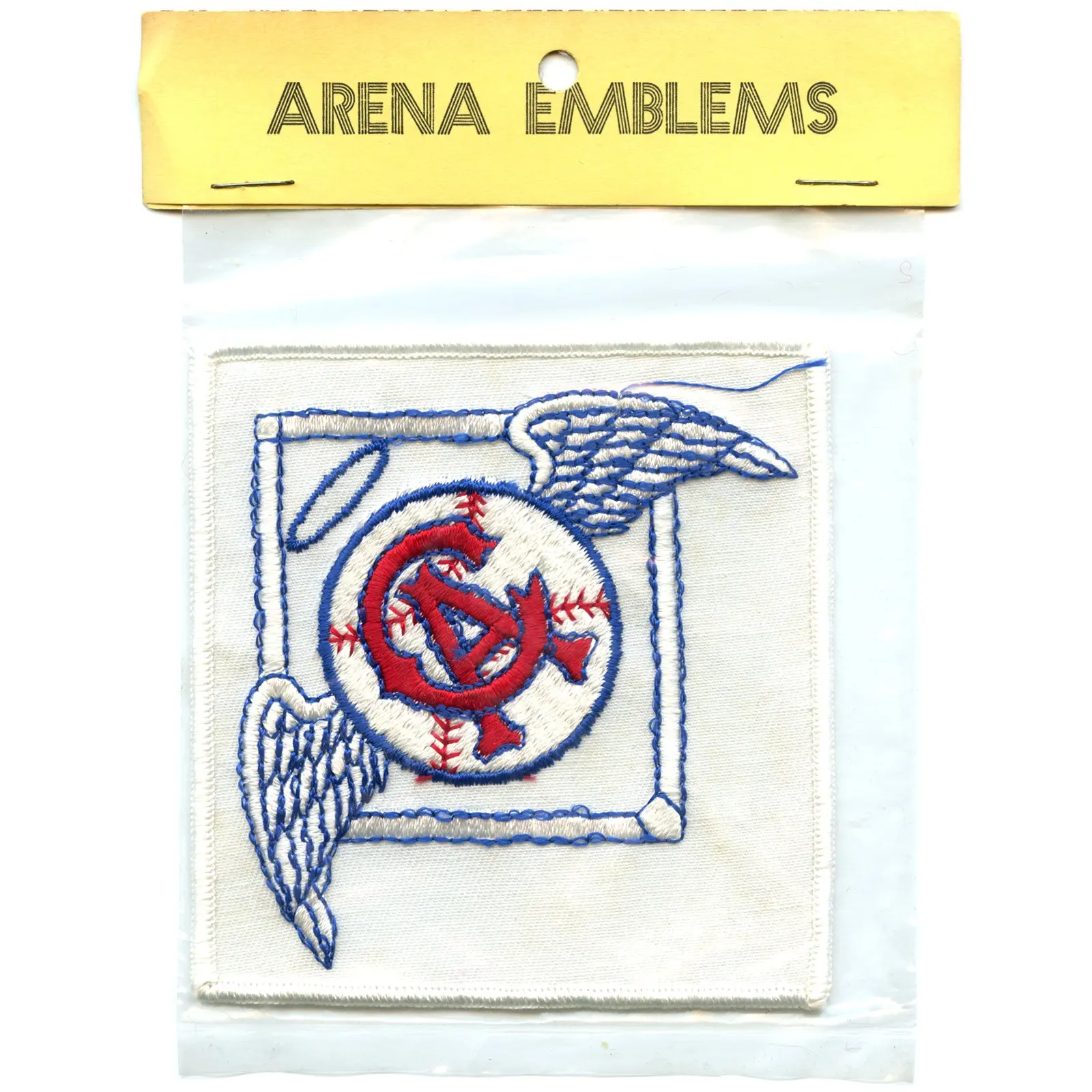Very Rare California Angels MLB Baseball Vintage Square Team Logo Patch