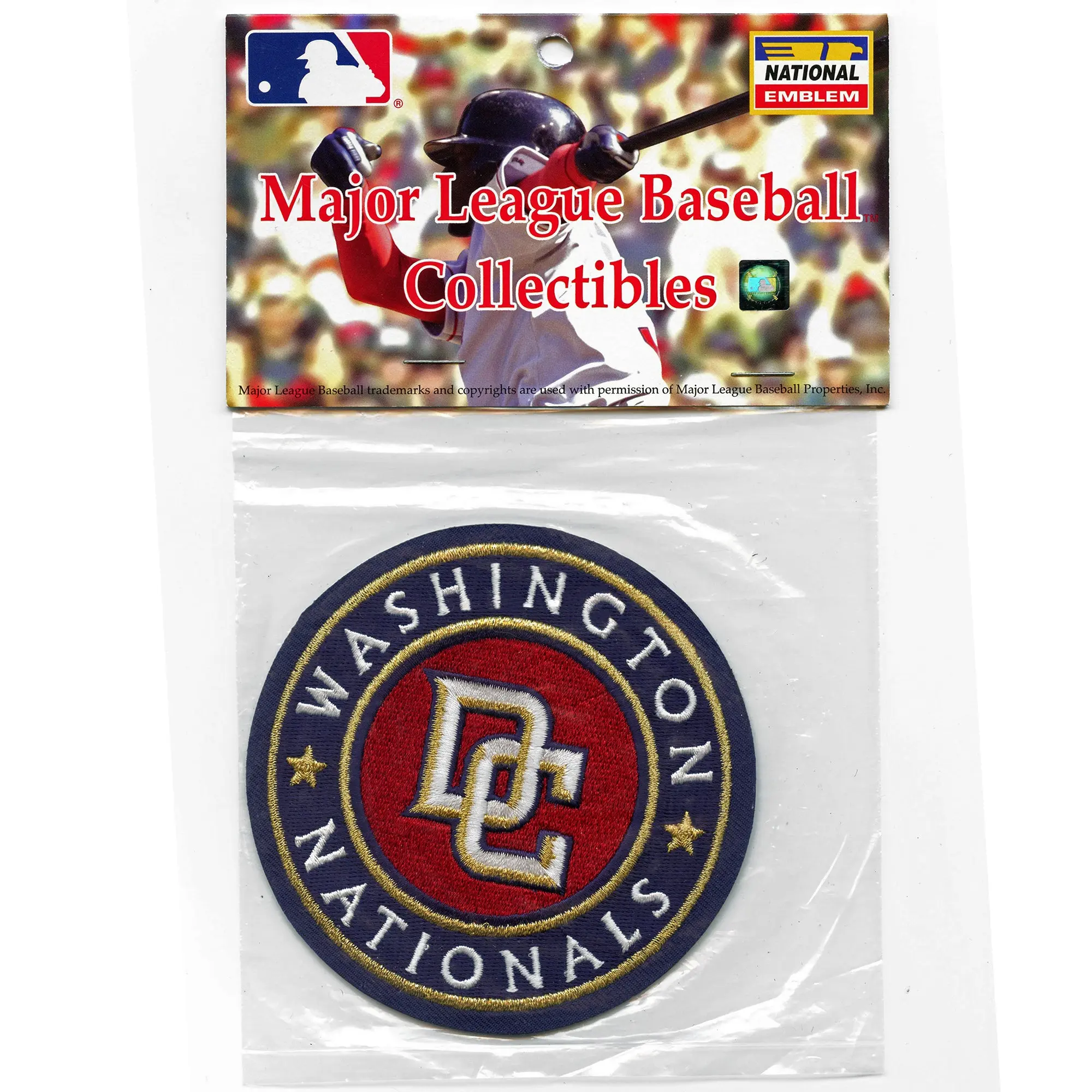 Washington Nationals Road Sleeve Patch Worn (2005)