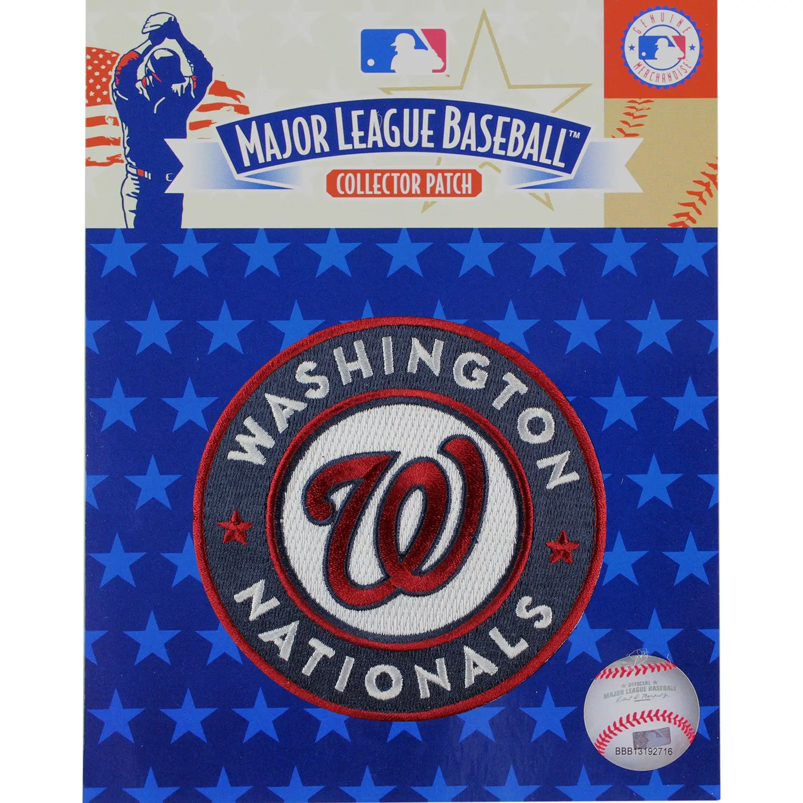 Washington Nationals Sleeve Patch (On-Field 2011) - Image 2