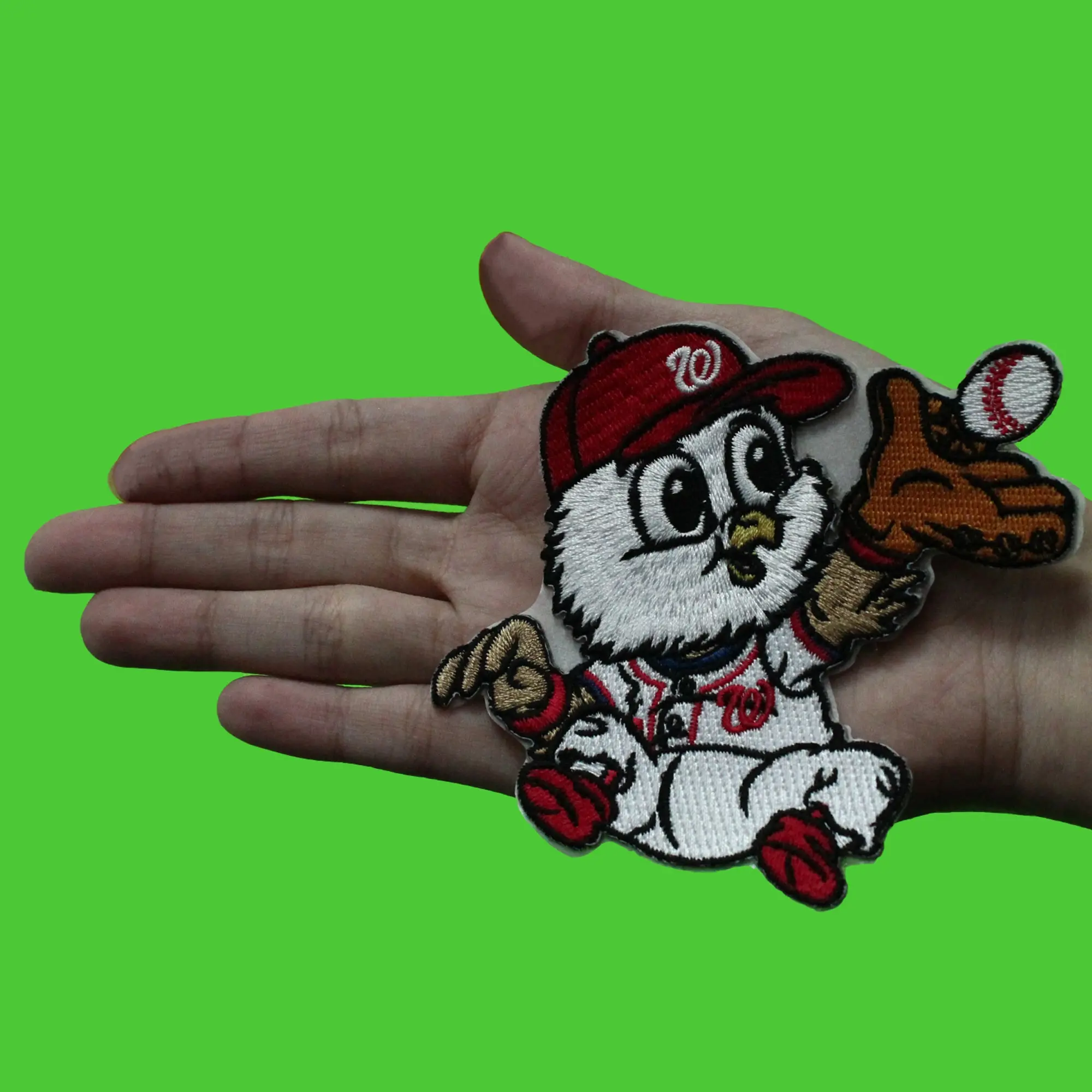 Washington Nationals Team Baby Mascot 'Screech' Self-Adhesive Patch - Image 2